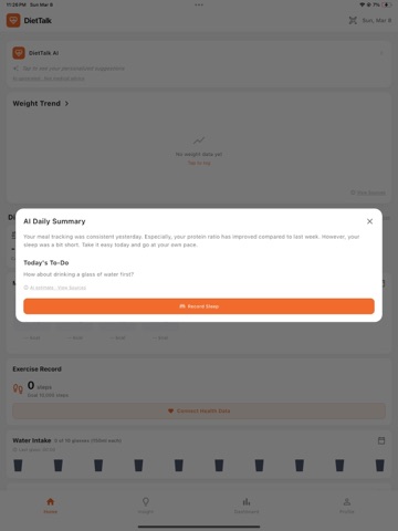 DietTalk: Doctors’ Weight Care iPad screenshot