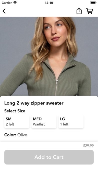Simply Trendy Boutique Screenshot