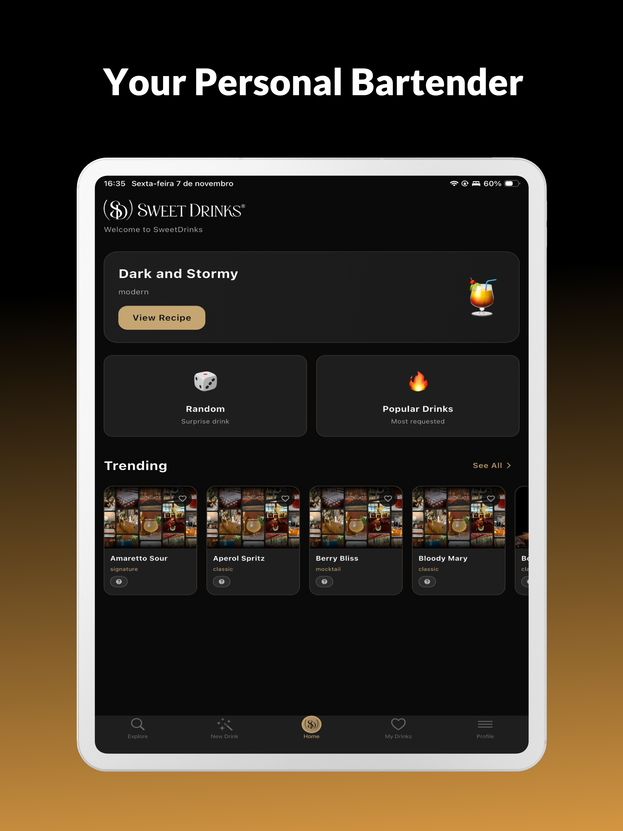 Sweet Drinks - Bar & Cocktails