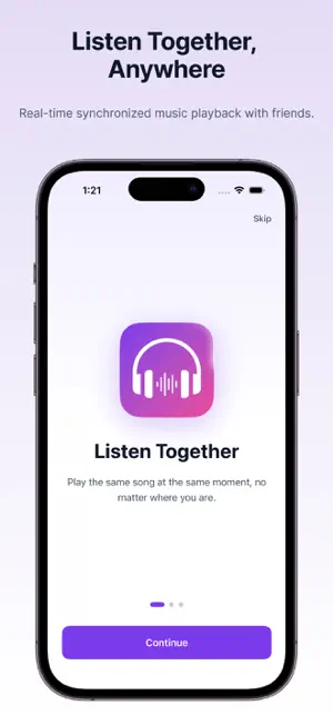 ListenIn: Social Music Rooms screenshot 1