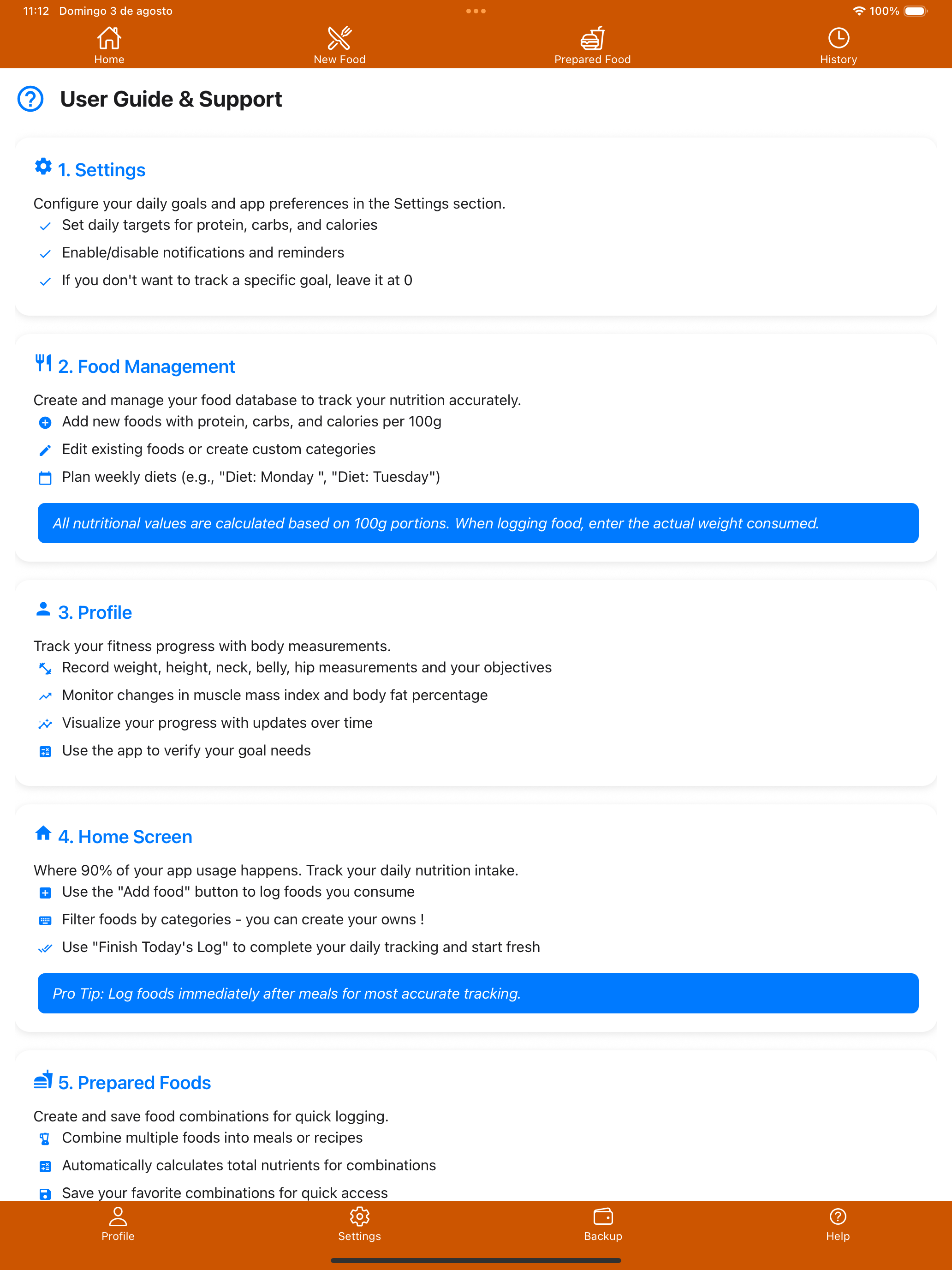 GoProtein: Macro Tracker screenshot 19