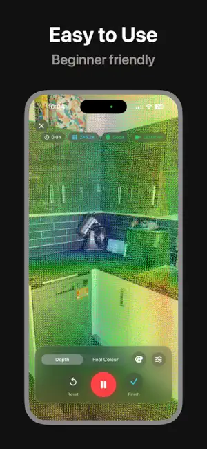 LiDAR Depth Map 3D Scanner screenshot 3
