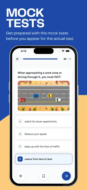 WA DOL Driver's License Test screenshot 2