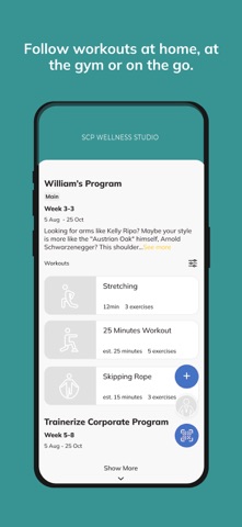 SCP Wellness Studio Screenshot 3 of 6