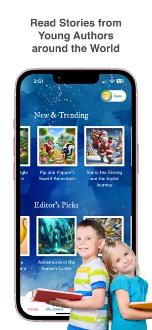 Pixie Pages - Kids Books App screenshot 1