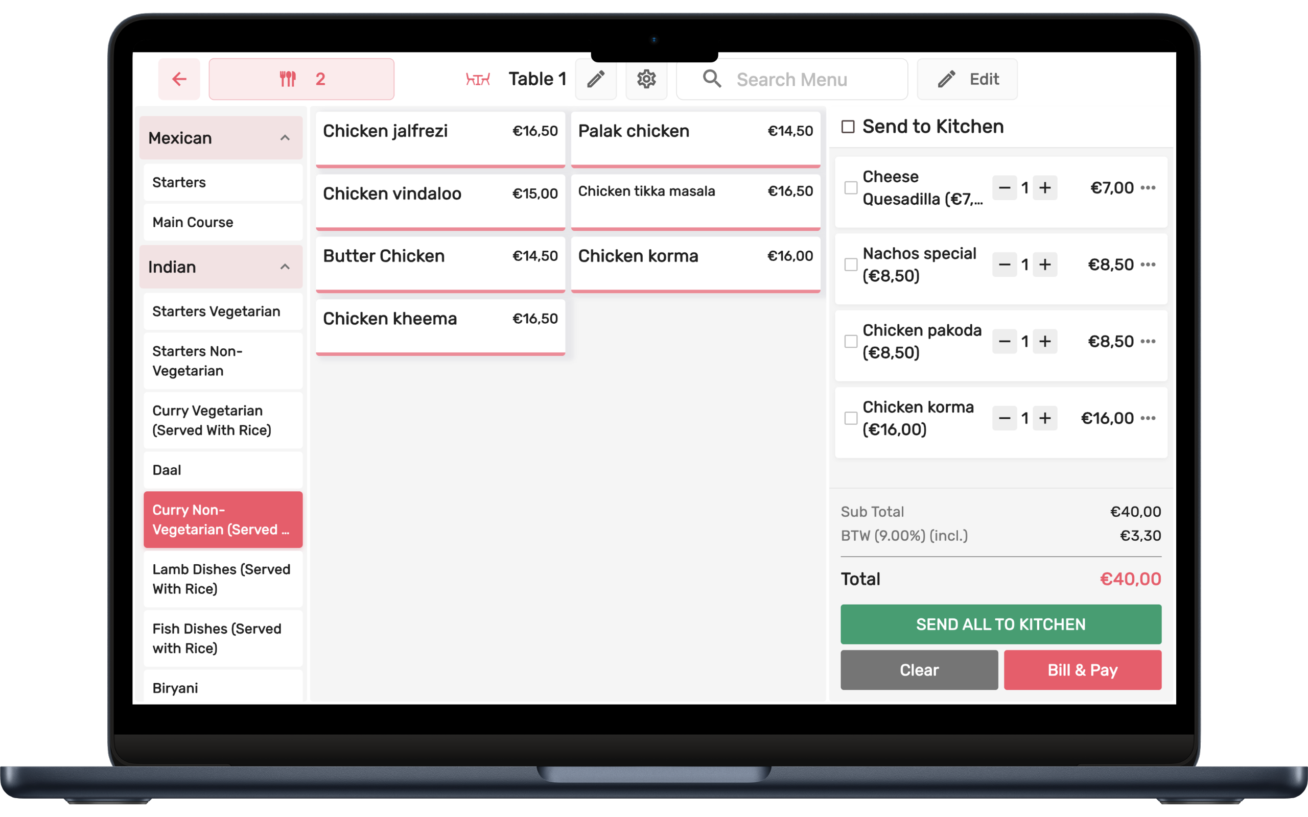 Dinemetrics screenshot 14