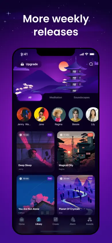Sleep Sounds & Focus: Sleepie App Store screenshot 2