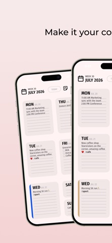 Weekbook: Diary & Planner screenshot 4