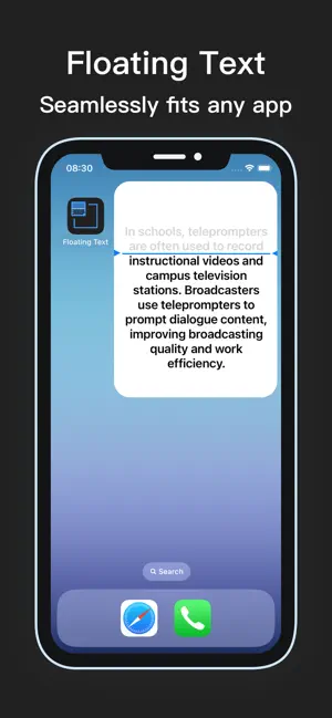 Floating Text - Teleprompter screenshot 4