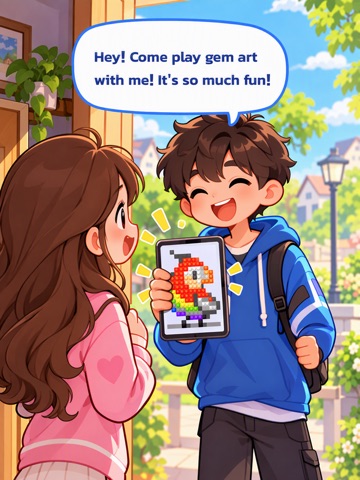 Glitter Pixel iPad screenshot