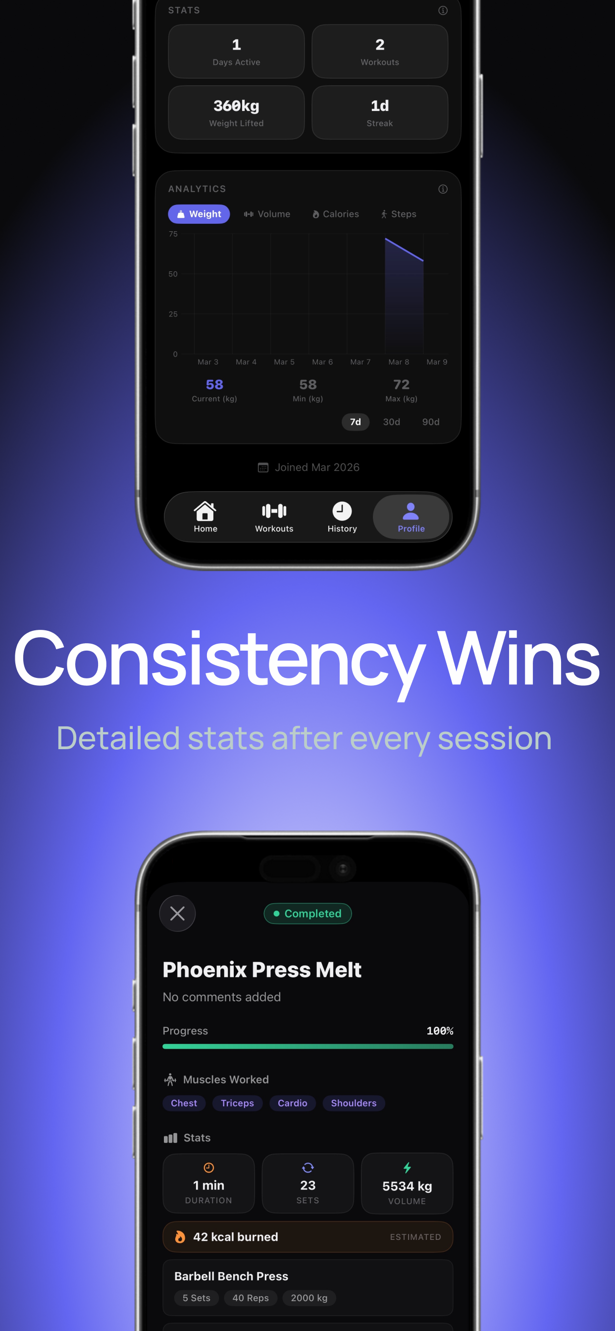 Flow: Workout Planner