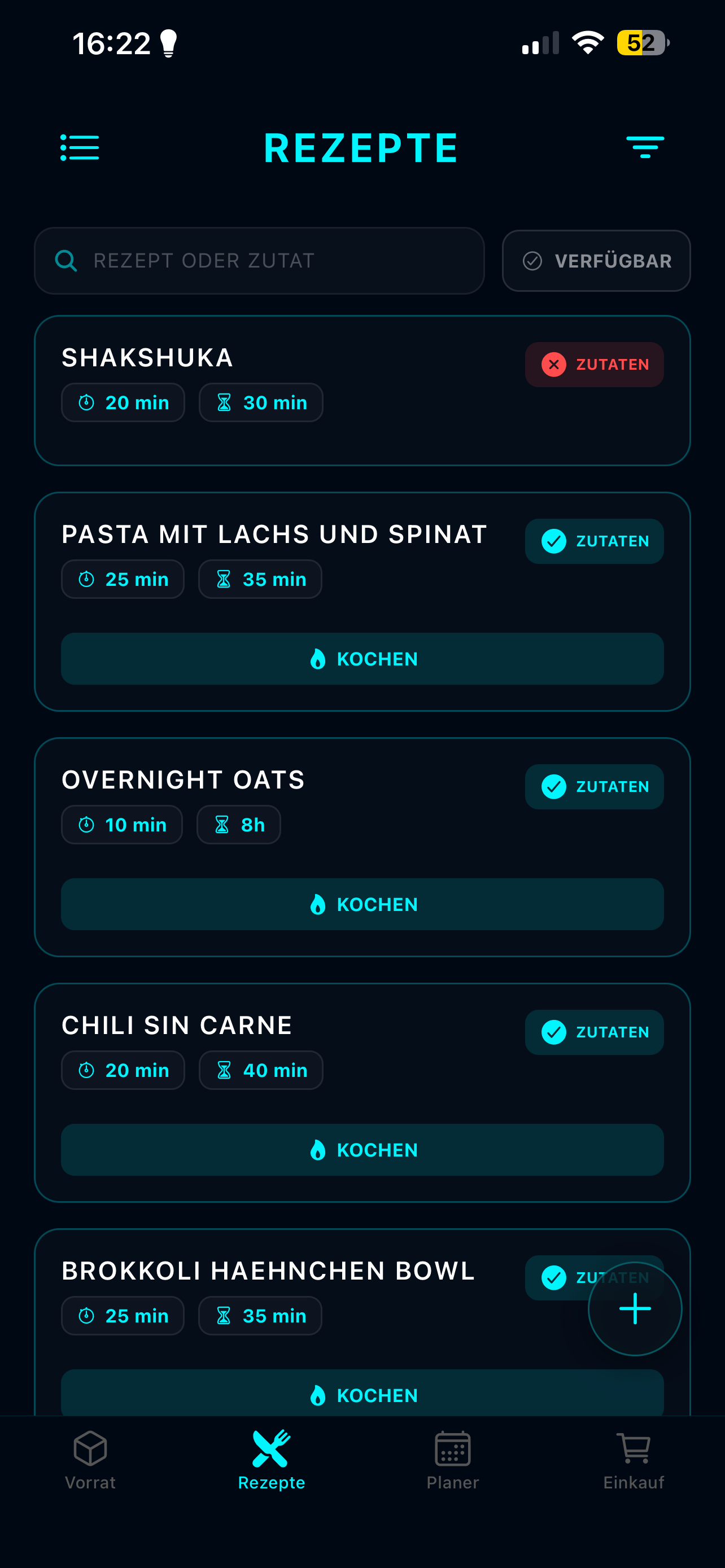 PYM - Plan Your Meals