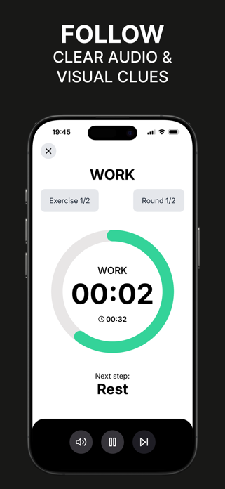 Tabata Timer: HIIT Workouts Screenshot 2 of 4