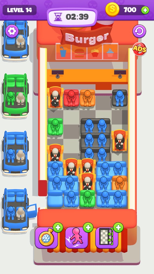 #3. Go Away - Bus Seat Game 3D (iOS) 由: Wonder Rush Technology Limited