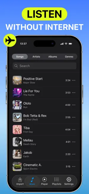 Anywhere - Music Player screenshot 4