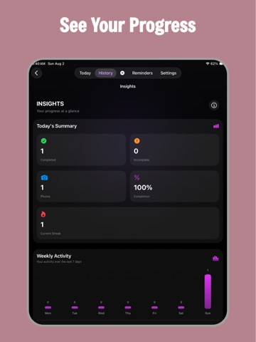 DoneSnap: Photo Task Planner iPad screenshot