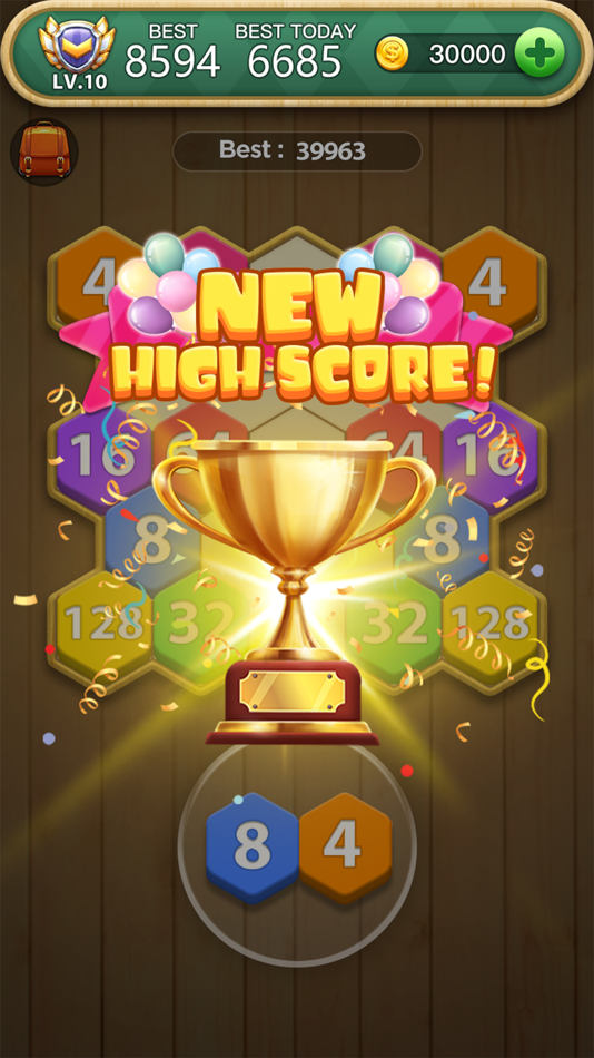 #4. Hexa Number Puzzle (iOS) 由: 蕾 郭