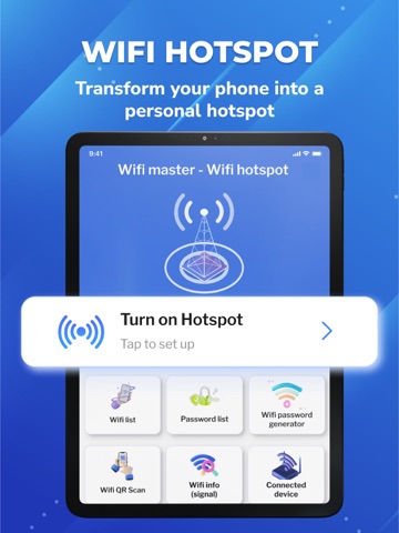 WiFi Password - WiFi Scan iPad screenshot