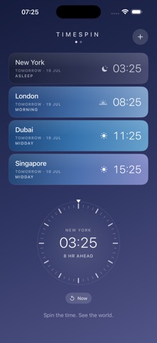 TimeSpin - World Clock Screenshot 3 of 3