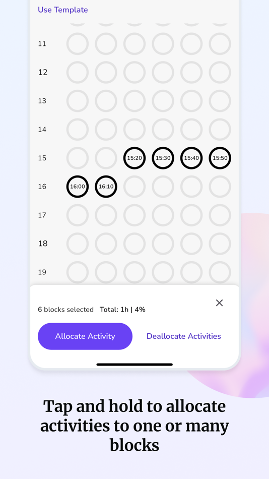 #5. blocos: time block planner (iOS) Podle: MATEUS FREITAS SILVEIRA TECNOLOGIA DA INFORMACAO LTDA