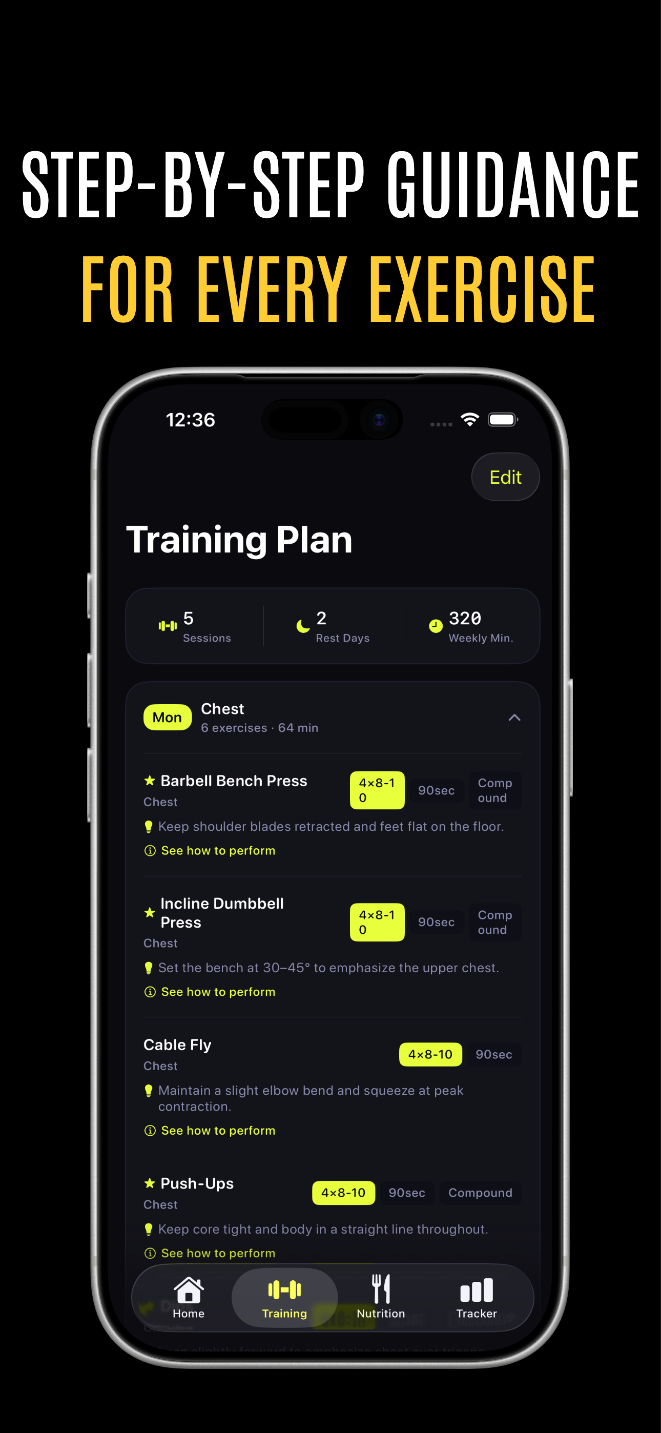 IRONIQ: Gym & Nutrition Plan