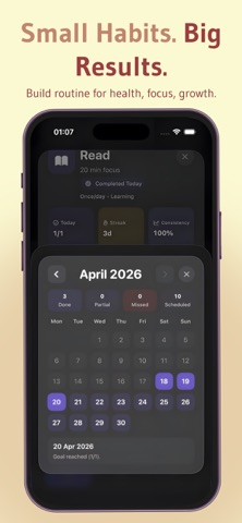 Tracking Habit: Daily Goals iPhone screenshot