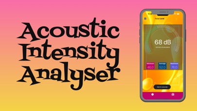 Screenshot #2 pour AcousticIntensityAnalyser