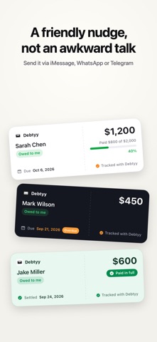Debtyy – Debt Tracker & IOU Screenshot 3 of 6
