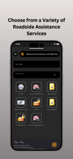 Tow Tow App screenshot 2