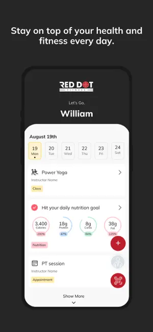 Red Dot Fitness screenshot 2