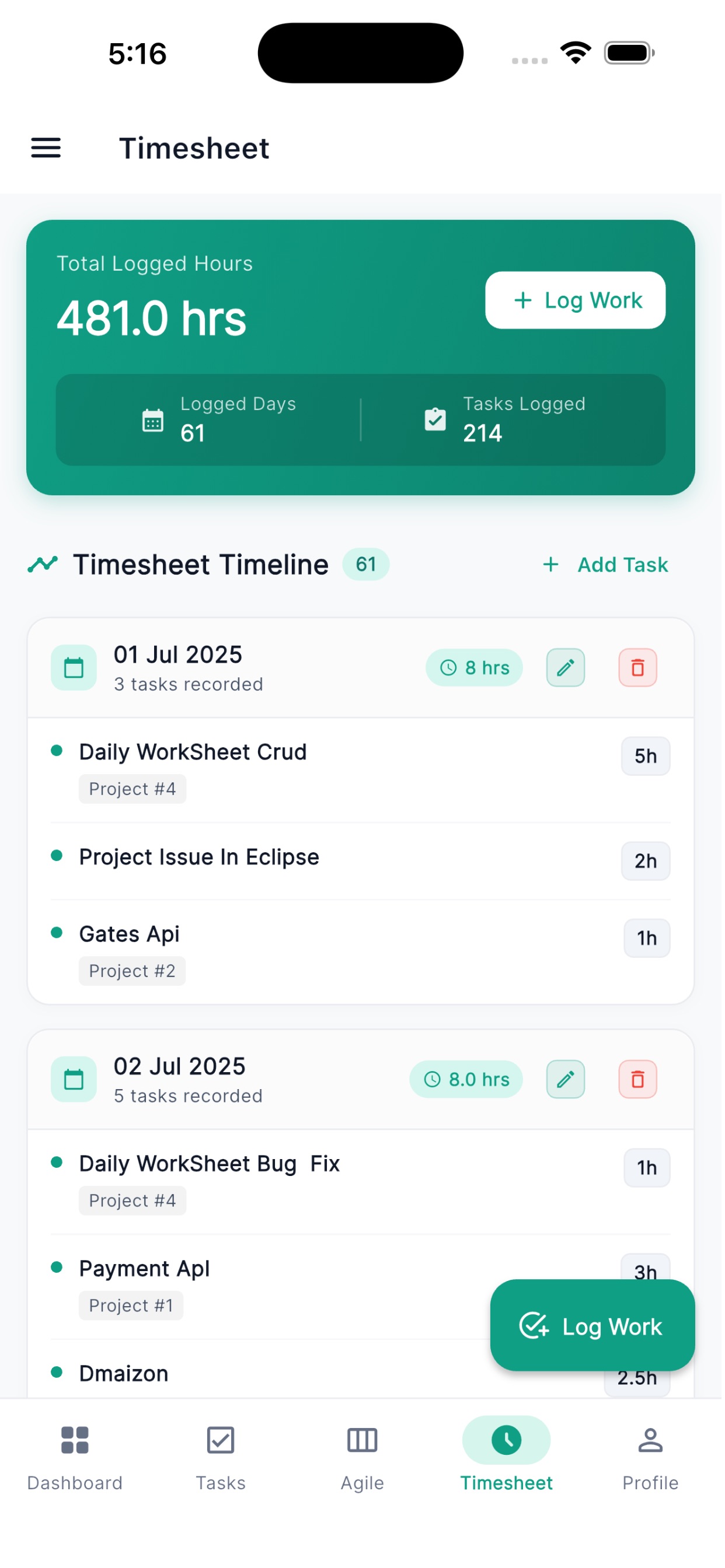 Screenshot 4 of OMS - Office Management App