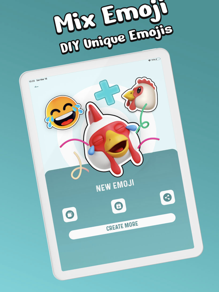 Emoji Merge Mix Sticker Maker