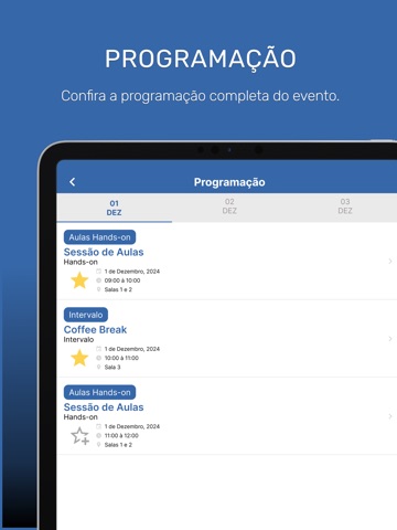 CBM/BBCS 2026 iPad screenshot