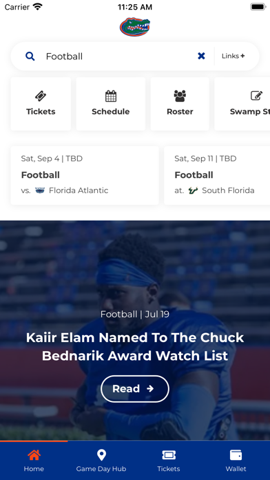 Florida Gators Screenshot