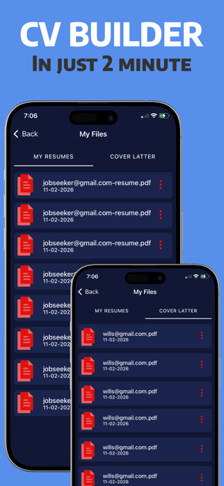 Resume Maker – CV Builder Screenshot 4 of 5