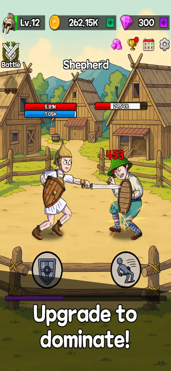 Legend of Gladiator Hack screenshot 3 - iOS game interface
