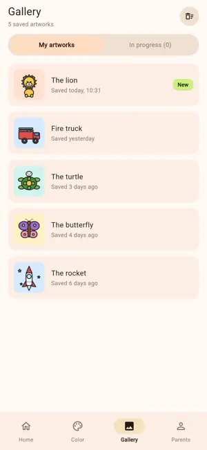 Doodle Dino: Kids Coloring screenshot 4