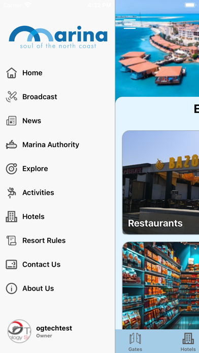 GSM Marina Screenshot