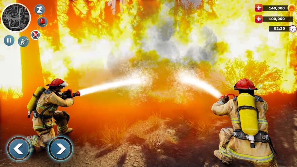 #2. Firefighter Simulation 3D Game (iOS) Bởi: The Tecknis Games