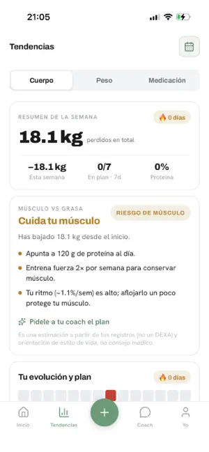 Hale: coach IA para GLP-1 screenshot 3