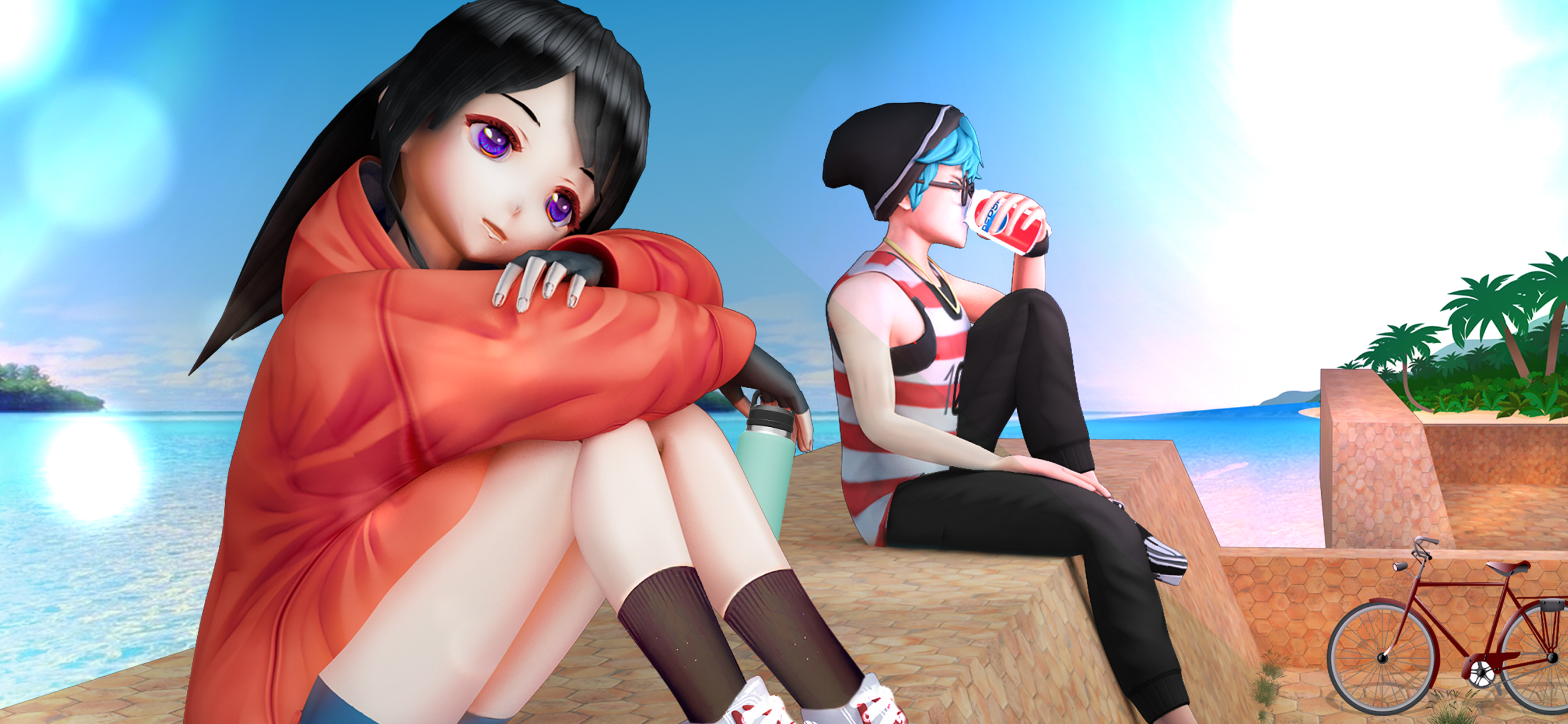 Anime Girl Love Life Simulator