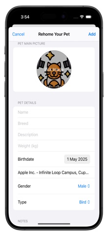 PetyCare screenshot