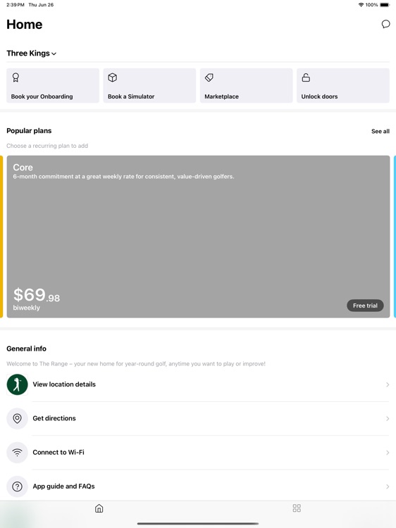 The Range 24/7 Indoor Golf