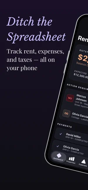 RentLedger: Rental Expense Log screenshot 1