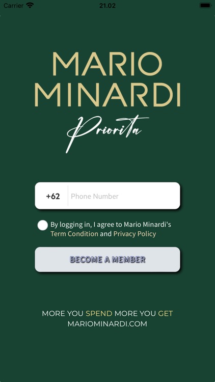 Mario Minardi Point Reward