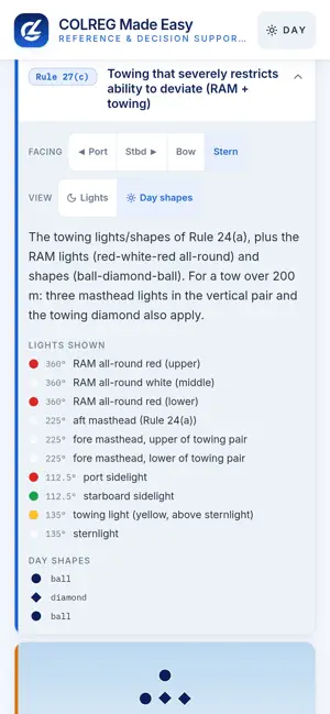COLREG Made Easy screenshot 2