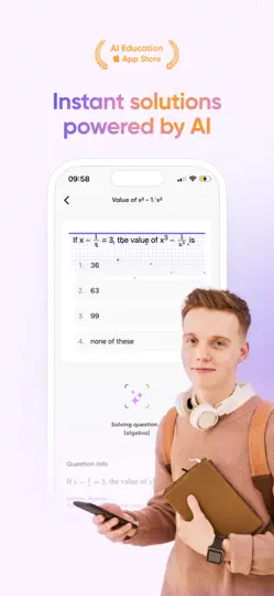 EduRise: Instant Solver iPhone Ekran Görüntüsü 1