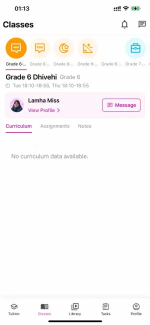 Student Portal | Bright Minds screenshot 2