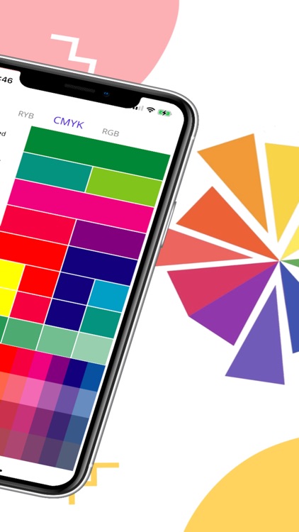 Color Wheel RGB CMYK HSL