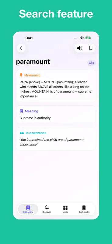 Mnemonic Dictionary screenshot 6 of 10